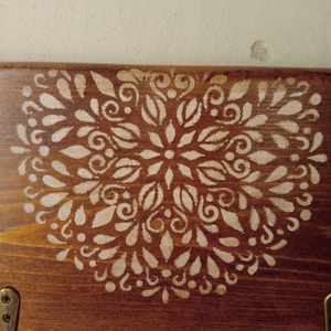 Fogas mandala mintával - otthon & életmód - bútor - fogas - Meska.hu