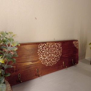 Fogas mandala mintával - otthon & életmód - bútor - fogas - Meska.hu