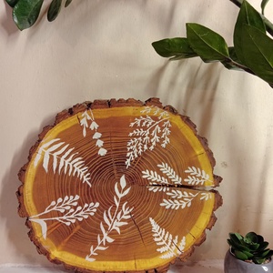 Rusztikus akác falikép, Otthon & Életmód, Dekoráció, Fali és függő dekoráció, Falra akasztható dekor, Famegmunkálás, Festett tárgyak, MESKA