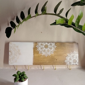 Mandalás fogas - otthon & életmód - bútor - fogas - Meska.hu