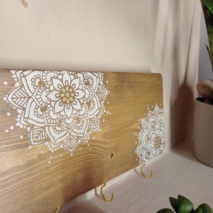 Mandalás fogas - otthon & életmód - bútor - fogas - Meska.hu