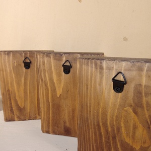 Mini fa falikép szett - otthon & életmód - dekoráció - kép & falikép - fából készült kép - Meska.hu