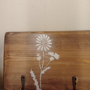 Virágos fogas - otthon & életmód - bútor - fogas - Meska.hu