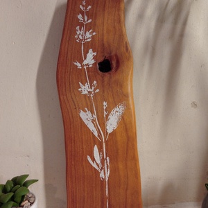 Cseresznyefa falikép  növény mintával - Meska.hu