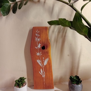 Cseresznyefa falikép  növény mintával, Otthon & Életmód, Dekoráció, Kép & Falikép, Fából készült kép, Famegmunkálás, MESKA