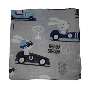 Autós/Nyuszis Textil szalvéta - Meska.hu
