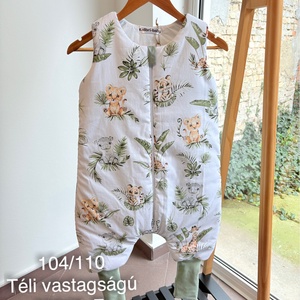 Tipegőhálózsák: leveles Safari, 104/110, téli, Ruha & Divat, Babaruha & Gyerekruha, Tipegőhálózsák, Varrás, MESKA