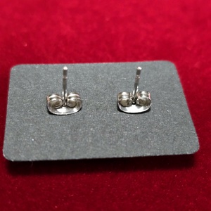 Pasztell színjátszós pötty fülbevaló � 8 mm - ékszer - fülbevaló - pötty fülbevaló - Meska.hu