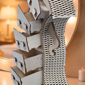 Fa ékszertartó szekrény � különleges design ékszertároló - ékszer - ékszertartó - ékszerdoboz - Meska.hu