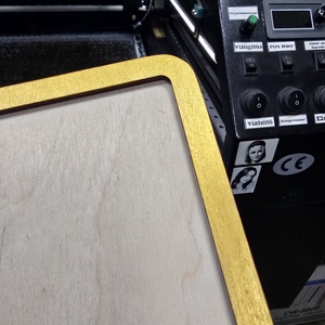 Egyedi fa virágos képkeret � Anyák napi ajándék, gravírozott szívvel - otthon & életmód - dekoráció - asztal és polc dekoráció - asztaldísz - Meska.hu