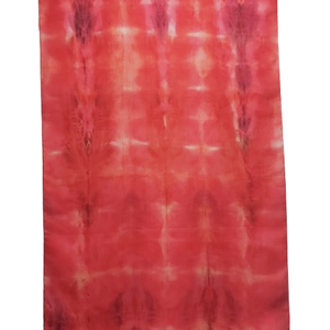 Lazac-piros-tarka selyemsál - ruha & divat - sál, sapka, kendő - sál - Meska.hu