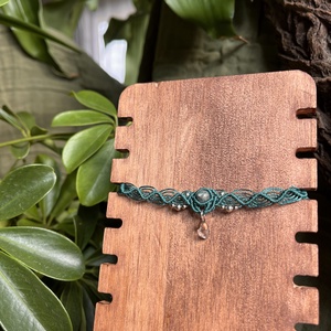 Turmalin és herkimer gyémánt choker , Ékszer, Nyaklánc, Nyakpánt, gallér, Ékszerkészítés, MESKA