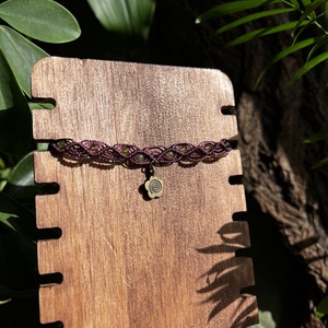 Virágos choker  - ékszer - nyaklánc - nyakpánt, gallér - Meska.hu