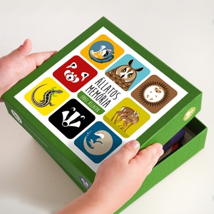 Memóriajáték  Erdei állatok - játék & sport - készségfejlesztő és logikai játék - memória játékok - Meska.hu Memóriajáték  Erdei állatok - játék & sport - készségfejlesztő és logikai játék - memória játékok - Meska.hu