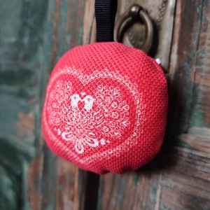 Textil kulcstartó  Galambom, Táska & Tok, Kulcstartó & Táskadísz, Kulcstartó, Baba-és bábkészítés, Varrás, MESKA