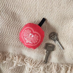 Textil kulcstartó  Galambom - táska & tok - kulcstartó & táskadísz - kulcstartó - Meska.hu