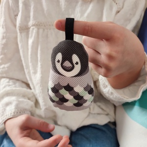 Textil kulcstartó  Pingvin, Táska & Tok, Kulcstartó & Táskadísz, Kulcstartó, Baba-és bábkészítés, Varrás, MESKA