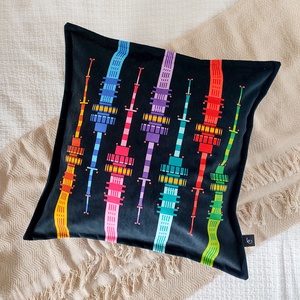 Párnahuzat  Pécsi TV-torony - otthon & életmód - lakástextil - párna & párnahuzat - Meska.hu