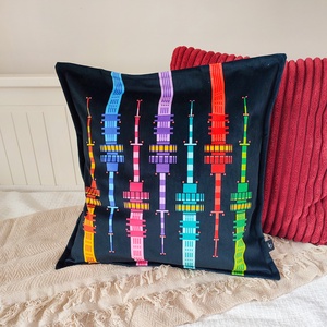 Párnahuzat  Pécsi TV-torony - otthon & életmód - lakástextil - párna & párnahuzat - Meska.hu