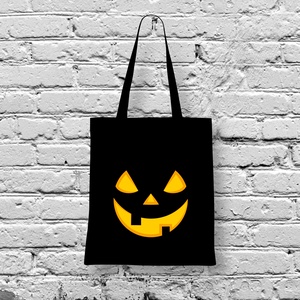 Vászontáska  Halloween tök, Táska & Tok, Bevásárlás & Shopper táska, Shopper, textiltáska, szatyor, Fotó, grafika, rajz, illusztráció, MESKA