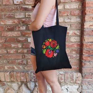 Vászontáska  Matyó tatyó, Táska & Tok, Bevásárlás & Shopper táska, Shopper, textiltáska, szatyor, Fotó, grafika, rajz, illusztráció, MESKA