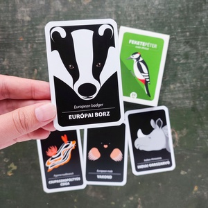 Fekete Péter kártya � Erdei állatok - játék & sport - táblajáték és kártyajáték - kártya - Meska.hu