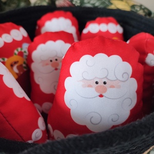 Marokpárna � Mikulás, jegesmacival és zöld csíkos cukorkával - játék & sport - baba & babaház - baba - Meska.hu