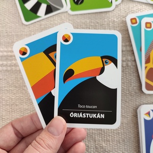 Fekete Péter kártya  Trópusi állatok - játék & sport - táblajáték és kártyajáték - kártya - Meska.hu