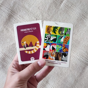 Fekete Péter kártya  Trópusi állatok - játék & sport - táblajáték és kártyajáték - kártya - Meska.hu