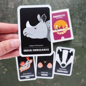 Fekete Péter kártya  Trópusi állatok - játék & sport - táblajáték és kártyajáték - kártya - Meska.hu