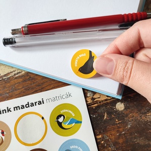 Matricaív (A6-os) � Kertünk madarai - kellékek & szerszámok - dekorációs kellékek - matricaív - Meska.hu