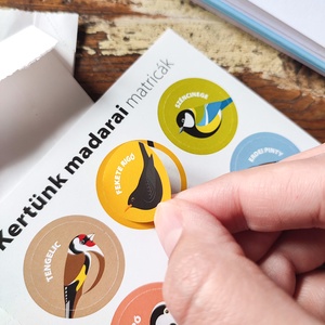 Matricaív (A6-os) � Kertünk madarai - Meska.hu