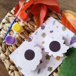 Mini szüret - mágneses festhető gipszfigurák - diy (csináld magad) - egységcsomag - Meska.hu