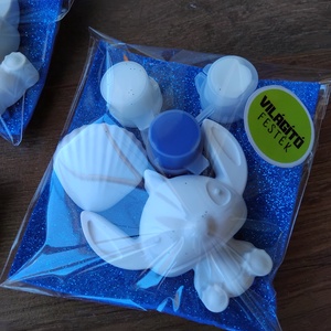 Stitch kaland - világítós festhető gipszfigura - diy (csináld magad) - egységcsomag - Meska.hu