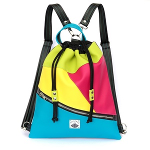 Kolorkka összehúzós hátizsák / multicolor -  - Meska.hu