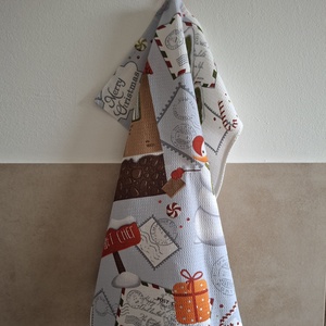 Hóemberes waffle/darázsszövet konyharuha - otthon & életmód - konyhafelszerelés, tálalás - konyhai textil - konyharuha & törlőkendő - Meska.hu