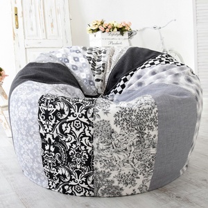 Patchwork stílusú babzsák fotel felnőtteknek és tiniknek, design babzsákfotel felnőtteknek, Otthon & Életmód, Bútor, Babzsákfotel, Varrás, MESKA