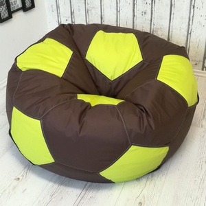 Focilabda babzsákfotel gyerekeknek, tiniknek, foci babzsák többféle színben - otthon & életmód - bútor - babzsák - babzsákfotel  - Meska.hu