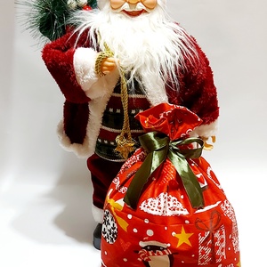 Mikulás zsák (21 cm x 33 cm) - karácsony - mikulás - mikulás zsák, zokni, csizma - Meska.hu