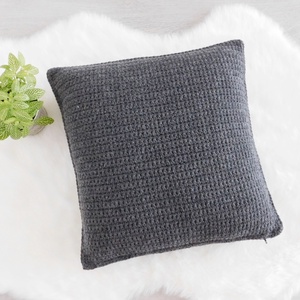 Horgolt bogyós díszpárna huzat 40x40 cm - otthon & életmód - lakástextil - párna & párnahuzat - Meska.hu