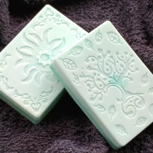 Zöld tea és bergamott illatú kecsketejes szappan - Meska.hu