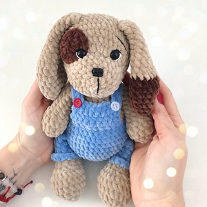 Kantáros kutyus  - játék & sport - plüssállat & játékfigura - kutya - Meska.hu