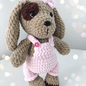 Kantáros kutyus  - játék & sport - plüssállat & játékfigura - kutya - Meska.hu