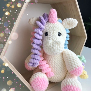 Plüss Unikornis  - Meska.hu