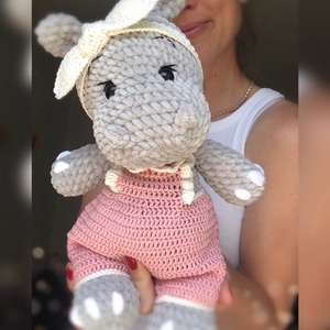 Plüss viziló nadrágban - Meska.hu