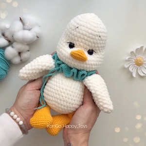 Horgolt kacsa , Játék & Sport, Plüssállat & Játékfigura, Más figura, Horgolás, MESKA