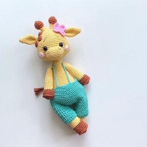 Horgolt zsiráf , Játék & Sport, Plüssállat & Játékfigura, Zsiráf, , MESKA