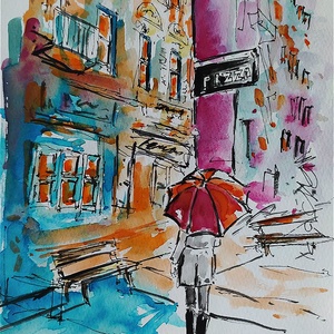 Úton hazafelé (Eredeti alkotás) - Meska.hu