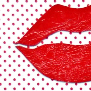  Pop-Art Dekor   kamaszlányoknak textil kép - művészet - kollázs - Meska.hu