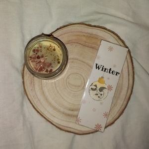 Téli könyvjelző 3. - Meska.hu